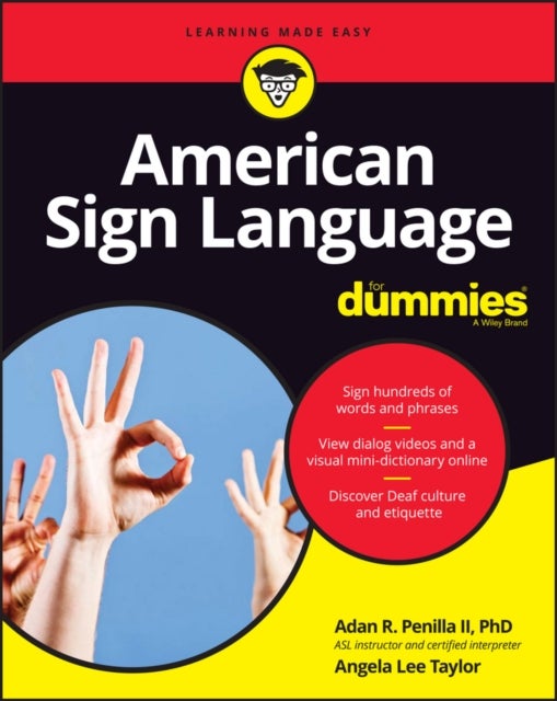 Bilde av American Sign Language For Dummies With Online Videos Av Adan R. Penilla, Angela Lee Taylor