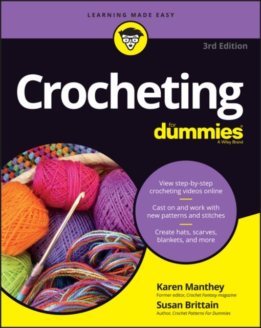 Bilde av Crocheting For Dummies With Online Videos Av Karen Manthey, Susan Brittain