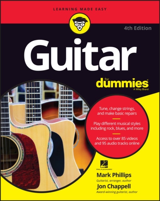 Bilde av Guitar For Dummies Av Mark Phillips, Jon Chappell, Hal Leonard Corporation
