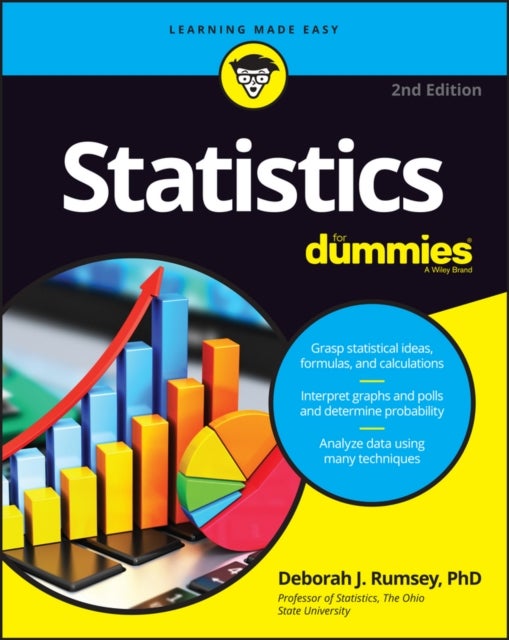 Bilde av Statistics For Dummies Av Deborah J. Rumsey