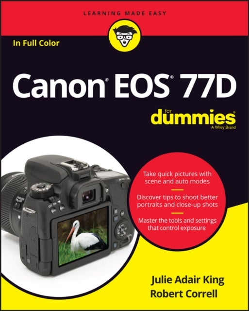 Bilde av Canon Eos 77d For Dummies Av Julie Adair (indianapolis Indiana) King