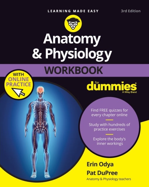 Bilde av Anatomy &amp; Physiology Workbook For Dummies With Online Practice Av Erin Odya, Pat Dupree