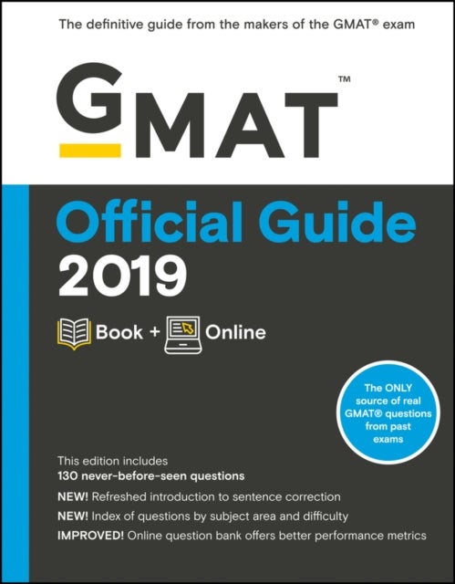 GMAT official guide 2019 - Book + Online