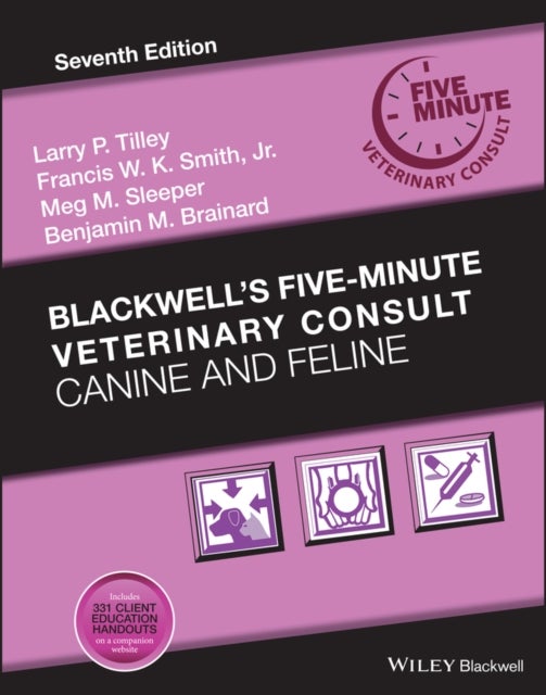 Bilde av Blackwell&#039;s Five-minute Veterinary Consult Av Lp Tilley