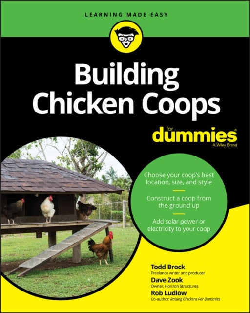 Bilde av Building Chicken Coops For Dummies Av Todd Brock, David Zook, Robert T. (owner Backyardchickens.com) Ludlow