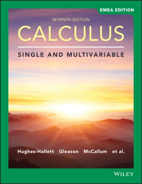 Calculus - Single and Multivariable, EMEA Edition
