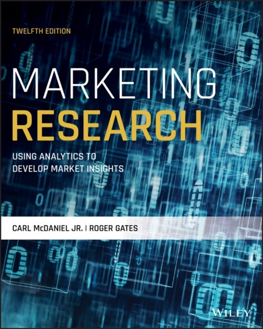 Bilde av Marketing Research Av Carl (university Of Texas Arlington) Mcdaniel, Roger (dss Research) Gates