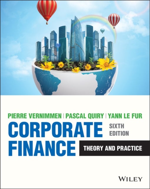 Bilde av Corporate Finance Av Pierre Vernimmen, Pascal (hec France) Quiry, Yann (schroder Salomon Smith Barney France) Le Fur