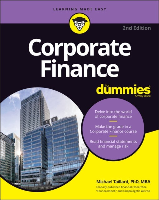 Bilde av Corporate Finance For Dummies Av Michael Taillard