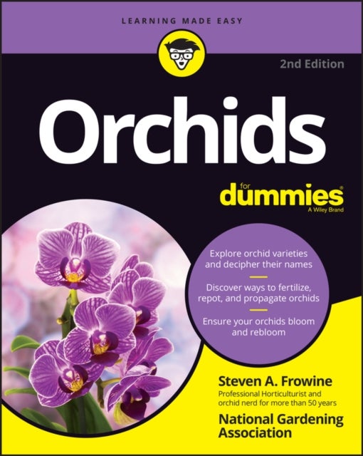Bilde av Orchids For Dummies Av Steven A. Frowine, National Gardening Association