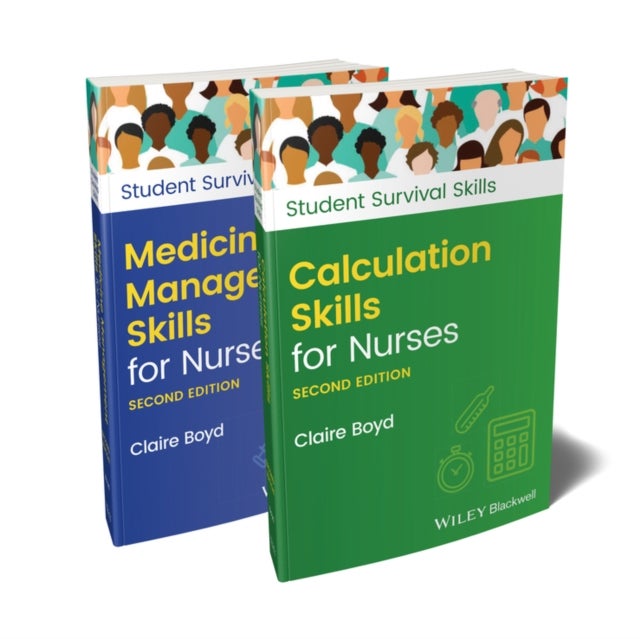 Bilde av Calculation Skills For Nurses &amp; Medicine Management Skills For Nurses, 2 Volume Set Av Claire (practice Development Trainer North Bristol Nhs Trus