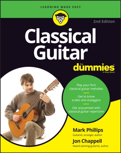 Bilde av Classical Guitar For Dummies Av Jon Chappell, Mark Phillips
