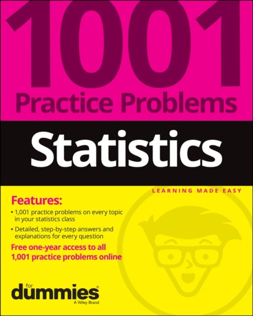 Bilde av Statistics: 1001 Practice Problems For Dummies (+ Free Online Practice) Av Dummies