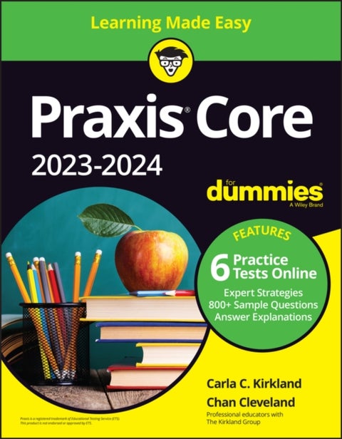 Praxis Core 2023-2024 For Dummies