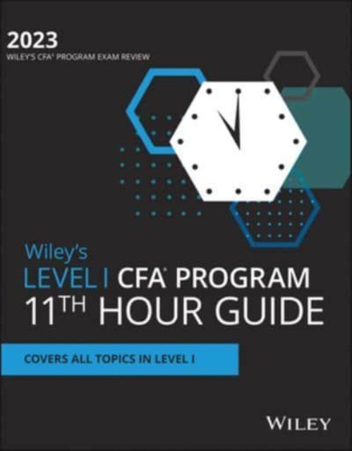 Bilde av Wiley&#039;s Level I Cfa Program 11th Hour Final Review Study Guide 2023 Av Wiley