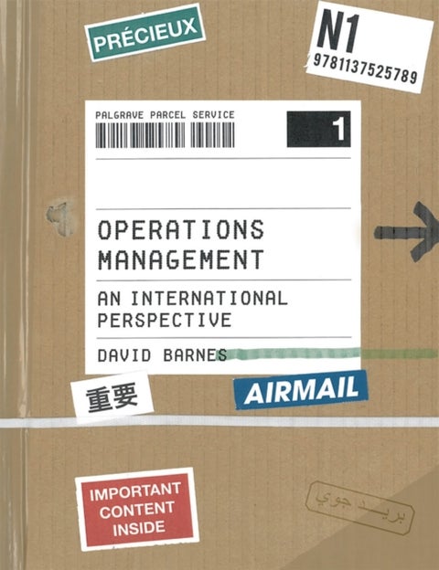 Operations Management - An International Perspective