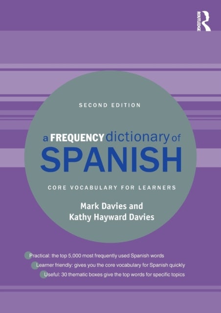 Bilde av A Frequency Dictionary Of Spanish Av Mark (brigham Young University Utah Usa) Davies, Kathy Hayward Davies