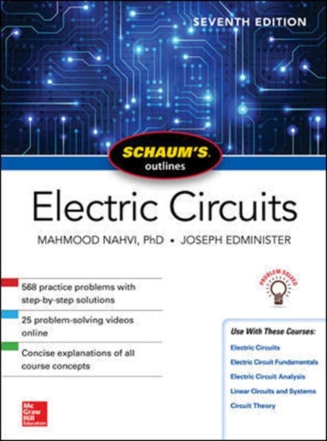 Bilde av Schaum&#039;s Outline Of Electric Circuits, Seventh Edition Av Mahmood Nahvi, Joseph Edminister