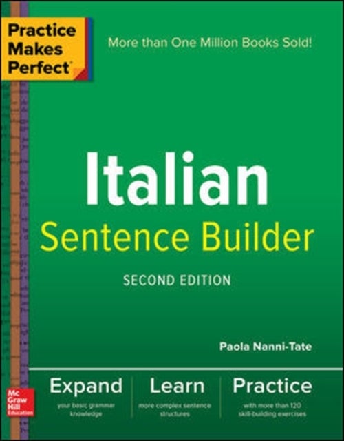 Bilde av Practice Makes Perfect Italian Sentence Builder Av Paola Nanni-tate