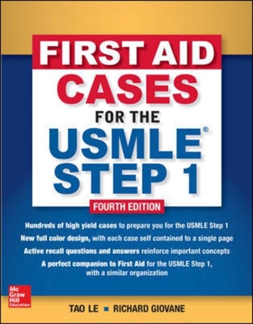 Bilde av First Aid Cases For The Usmle Step 1, Fourth Edition Av Tao Le