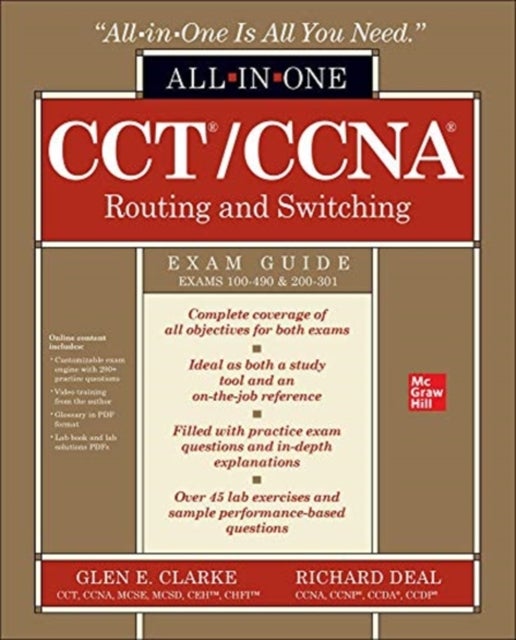 Bilde av Cct/ccna Routing And Switching All-in-one Exam Guide (exams 100-490 &amp; 200-301) Av Glen Clarke, Richard Deal