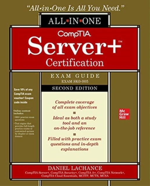 Bilde av Comptia Server+ Certification All-in-one Exam Guide, Second Edition (exam Sk0-005) Av Daniel Lachance
