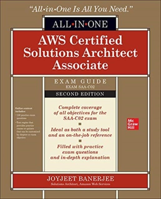 Bilde av Aws Certified Solutions Architect Associate All-in-one Exam Guide, Second Edition (exam Saa-c02) Av Joyjeet Banerjee