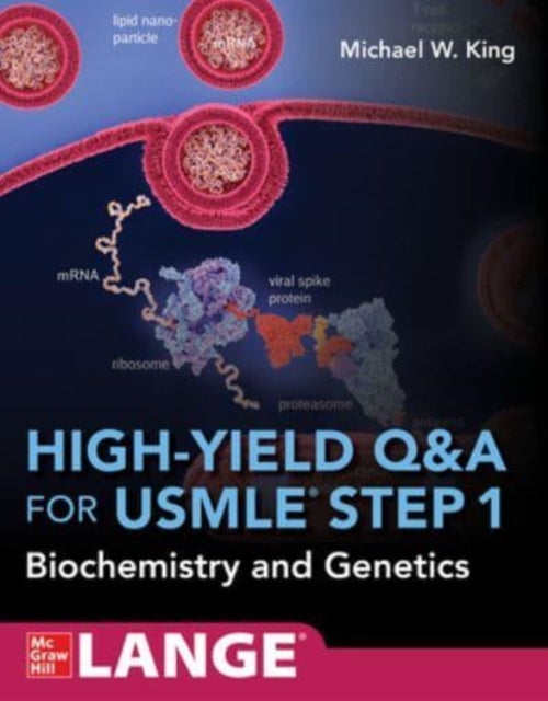 Bilde av High-yield Q&amp;a Review For Usmle Step 1: Biochemistry And Genetics Av Michael King