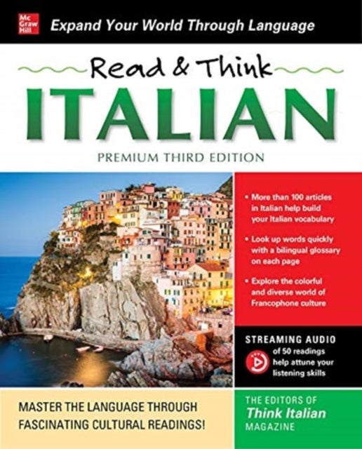 Bilde av Read &amp; Think Italian, Premium Third Edition Av The Editors Of Think Italian! Magazine