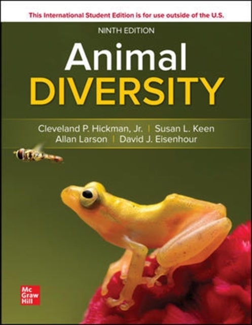 Bilde av Ise Animal Diversity Av Jr. Cleveland Hickman, Susan Keen, Allan Larson, David Eisenhour