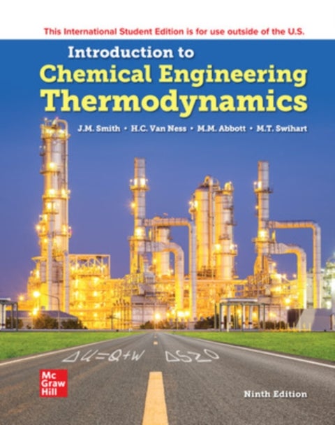 Introduction to Chemical Engineering Thermodynamic - 9ed