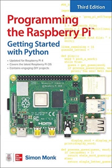 Bilde av Programming The Raspberry Pi, Third Edition: Getting Started With Python Av Simon Monk