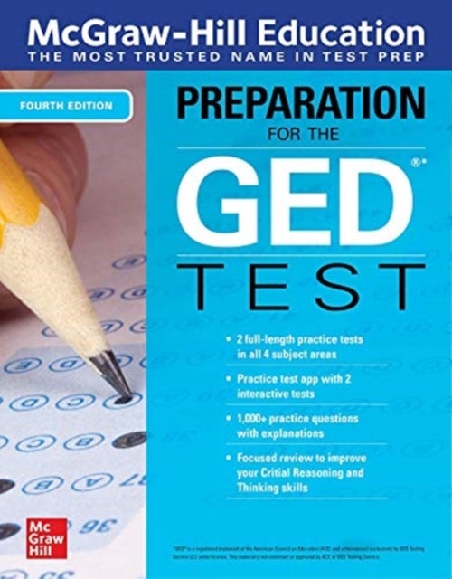 Bilde av Mcgraw-hill Education Preparation For The Ged Test, Fourth Edition Av Mexico Mcgraw Hill Editores