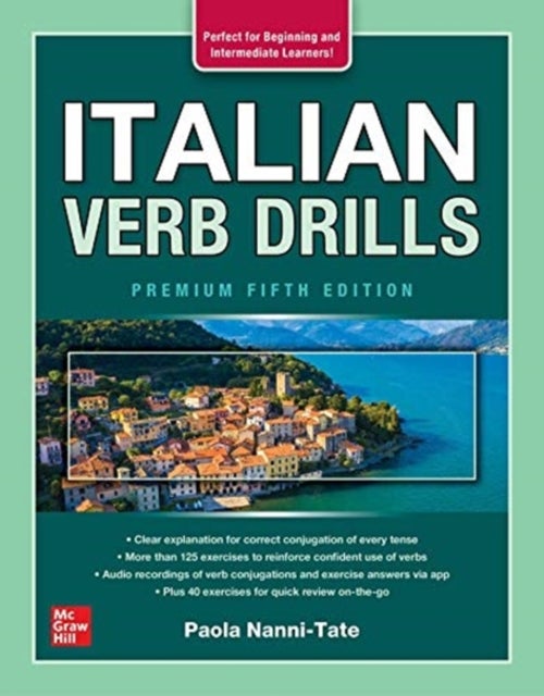 Bilde av Italian Verb Drills, Premium Fifth Edition Av Paola Nanni-tate