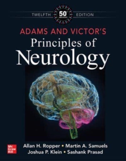 Bilde av Adams And Victor&#039;s Principles Of Neurology, Twelfth Edition Av Allan Ropper, Martin Samuels, Joshua P. Klein, Sashank Prasad