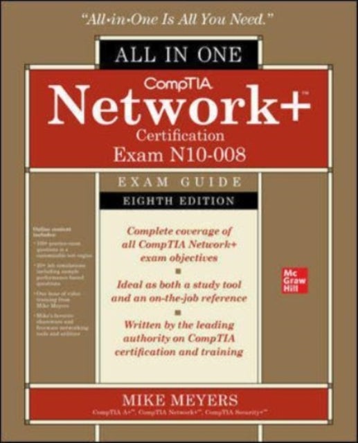 Bilde av Comptia Network+ Certification All-in-one Exam Guide, Eighth Edition (exam N10-008) Av Mike Meyers, Scott Jernigan