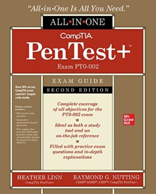 Bilde av Comptia Pentest+ Certification All-in-one Exam Guide, Second Edition (exam Pt0-002) Av Heather Linn, Raymond Nutting