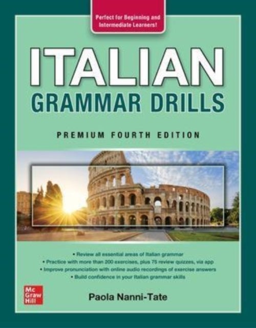 Bilde av Italian Grammar Drills, Premium Fourth Edition Av Paola Nanni-tate