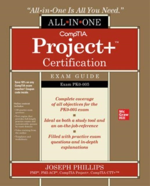 Bilde av Comptia Project+ Certification All-in-one Exam Guide (exam Pk0-005) Av Joseph Phillips