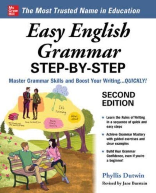 Bilde av Easy English Grammar Step-by-step, Second Edition Av Phyllis Dutwin, Jane R. Burstein