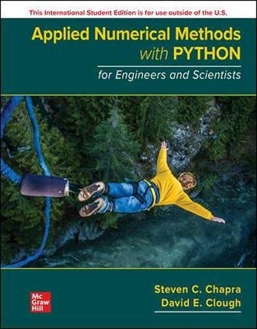 Bilde av Applied Numerical Methods With Python For Engineers And Scientists Ise Av Steven Chapra, David Clough