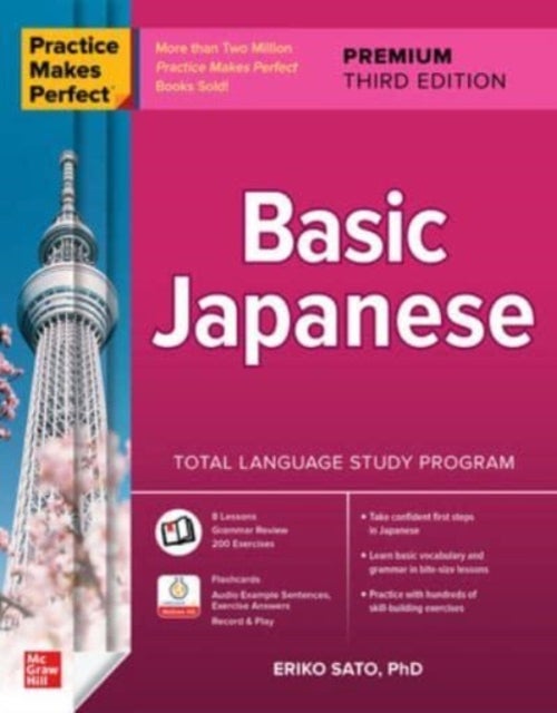 Bilde av Practice Makes Perfect: Basic Japanese, Premium Third Edition Av Eriko Sato