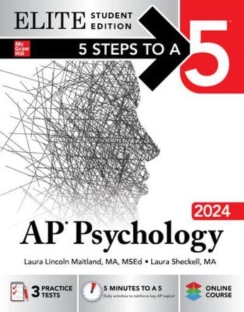 Bilde av 5 Steps To A 5: Ap Psychology 2024 Elite Student Edition Av Laura Lincoln Maitland, Laura Sheckell
