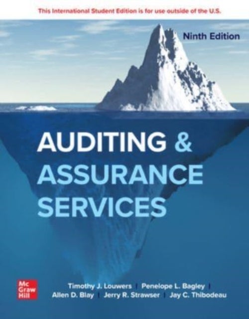 Bilde av Auditing &amp; Assurance Services Ise Av Timothy Louwers, Penelope Bagley, Allen Blay, Jerry Strawser, Jay Thibodeau