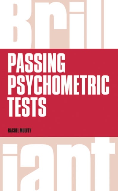Bilde av Brilliant Passing Psychometric Tests Av Rachel Mulvey
