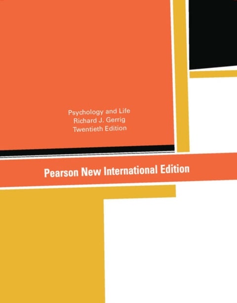 Psychology and Life - Pearson New International Edition