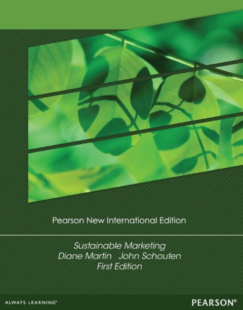 Sustainable Marketing - Pearson New International Edition