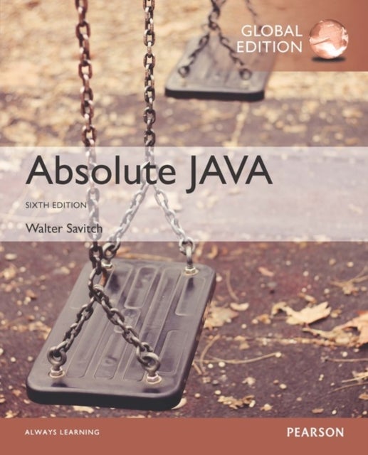 Bilde av Absolute Java, Global Edition Av Walter Savitch