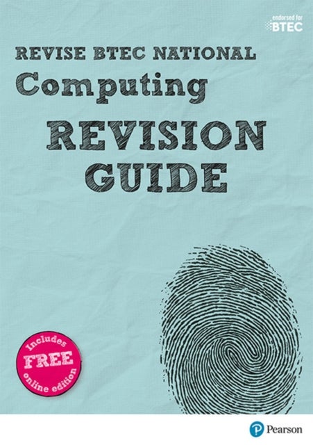 Bilde av Pearson Revise Btec National Computing Revision Guide Inc Online Edition - 2023 And 2024 Exams And A Av Mark Fishpool, Christine Gate, Steve Farrell,