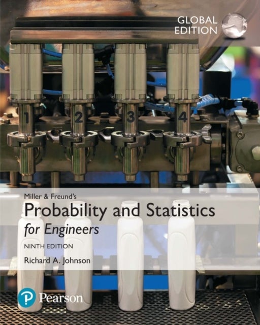 Bilde av Miller &amp; Freund&#039;s Probability And Statistics For Engineers, Global Edition Av Richard Johnson, Irwin Miller, John Freund